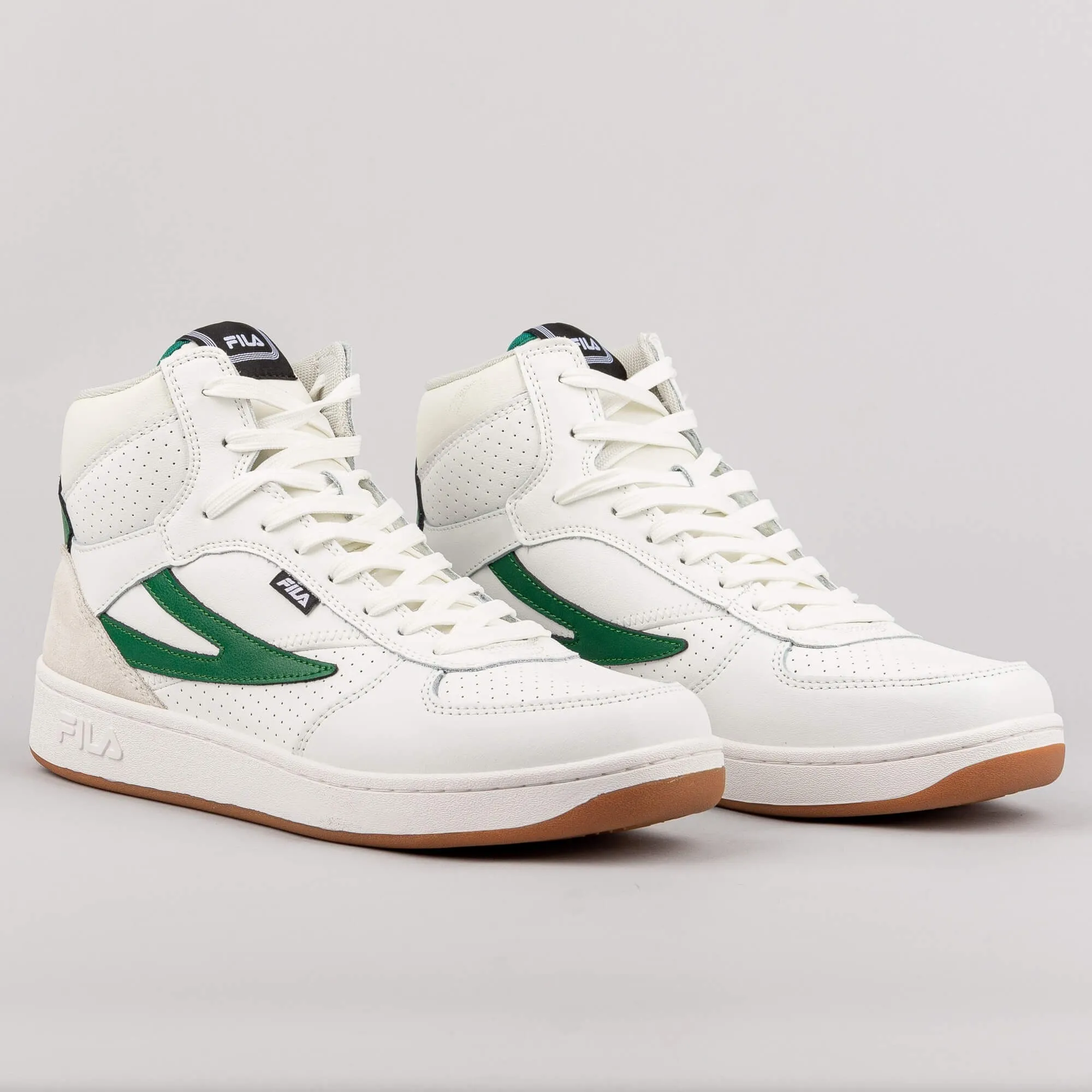 FILA SEVARO mid White-Verdant Green