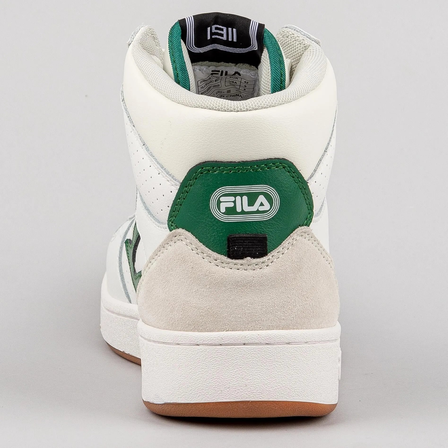 FILA SEVARO mid White-Verdant Green