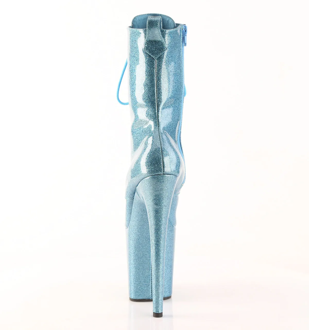 FLAMINGO-1040GP  Baby Blue Glitter Patent/M