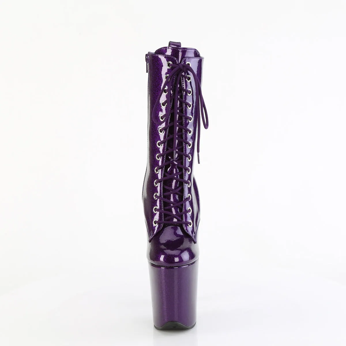 FLAMINGO-1040GP  Purple Glitter Patent/M