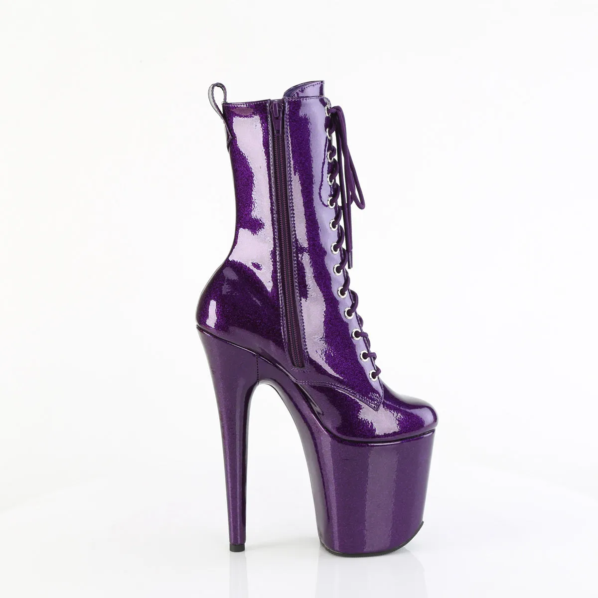 FLAMINGO-1040GP  Purple Glitter Patent/M