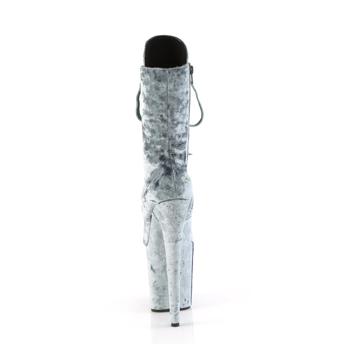 FLAMINGO-1045VEL  Grey Blue Velvet