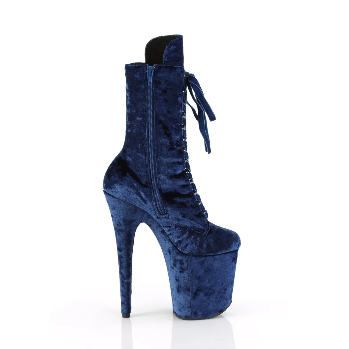FLAMINGO-1045VEL  Navy Blue Velvet