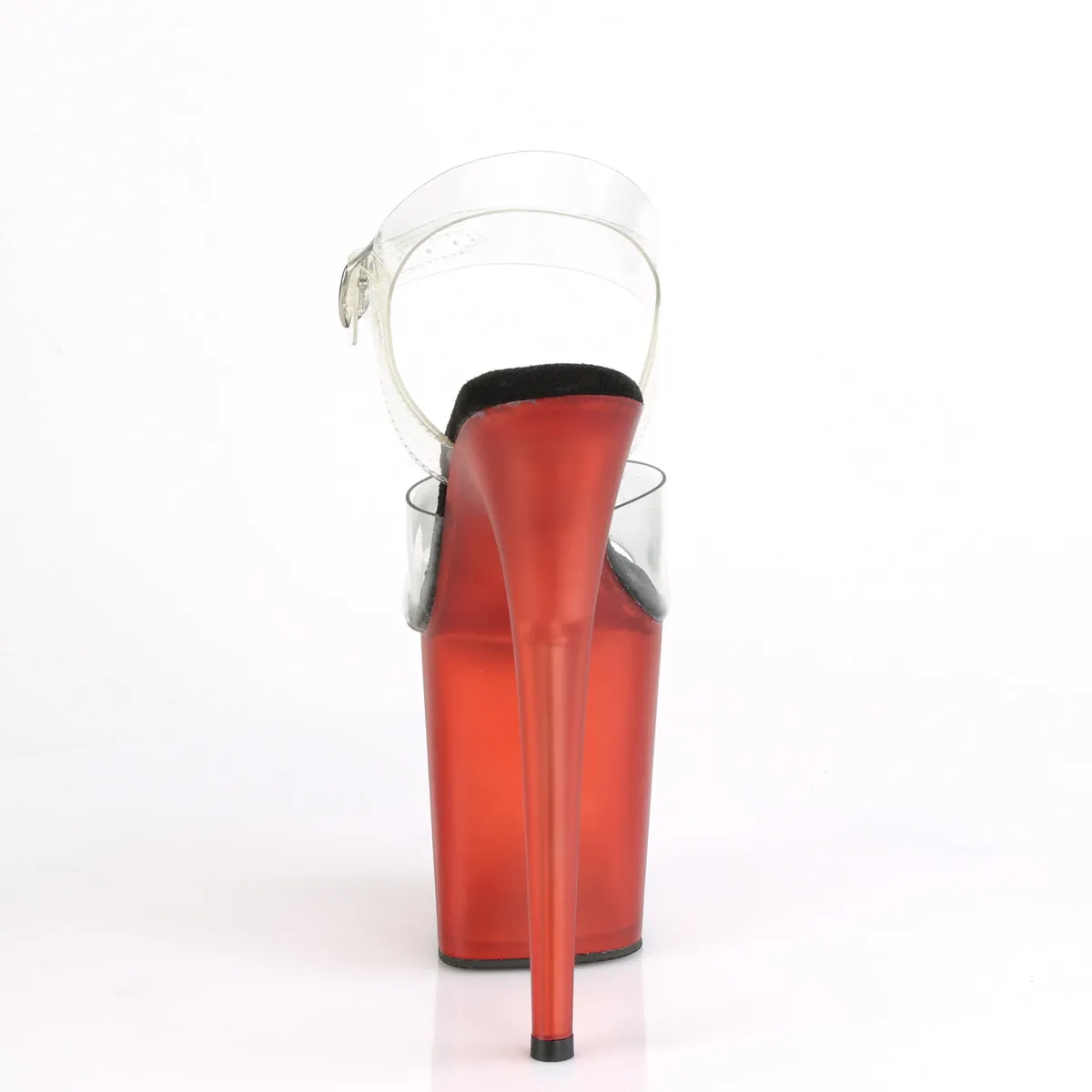 FLAMINGO-808T  Clear/Frosted Red