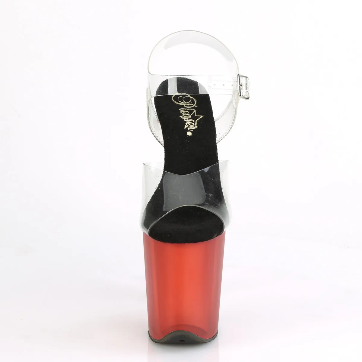 FLAMINGO-808T  Clear/Frosted Red