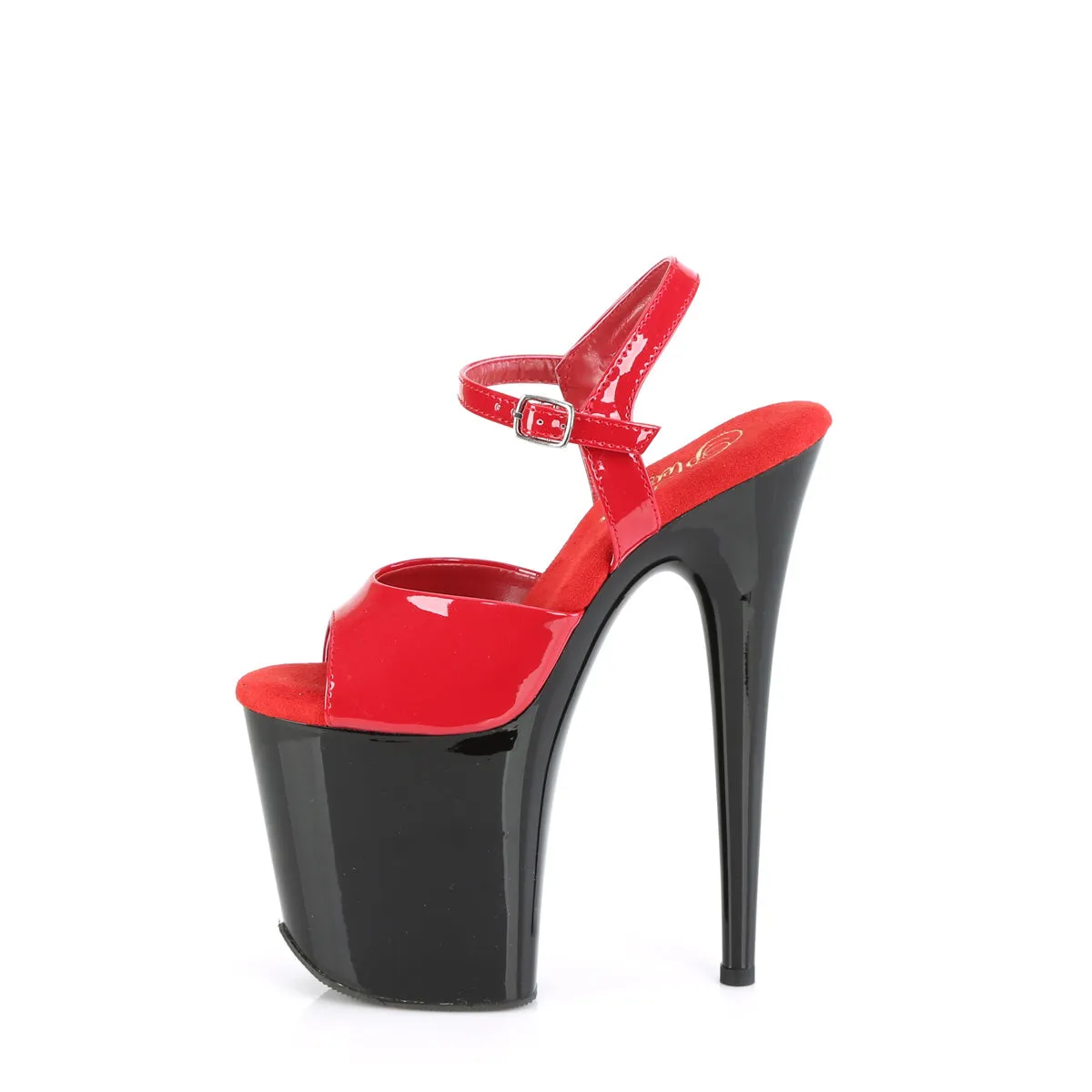 FLAMINGO-809  Red Patent/Black