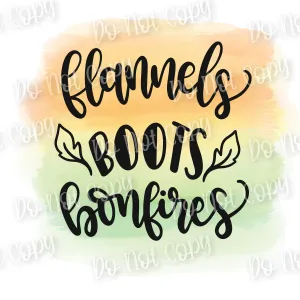 Flannels Boots Bonfires Sub