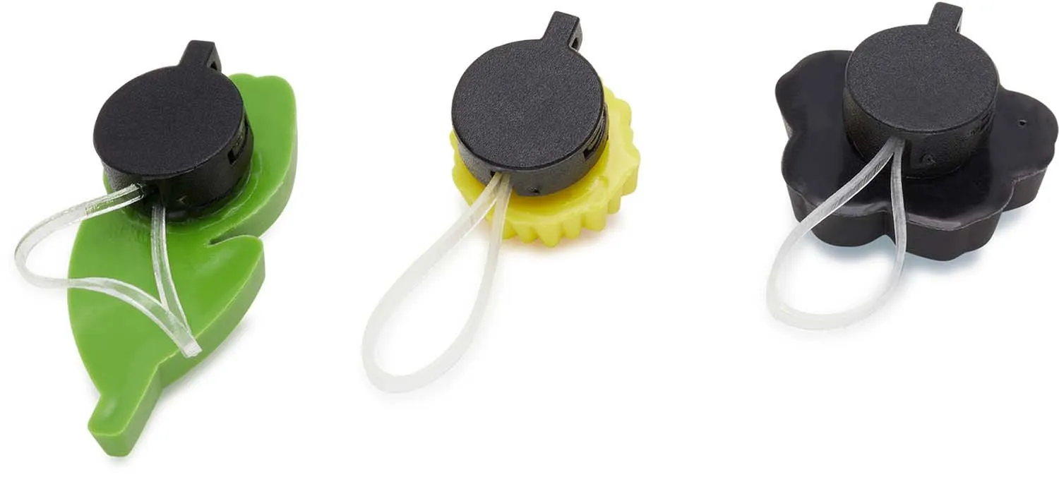 Flower Power Sandal Backer 3pc Jibbitz Pack