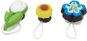 Flower Power Sandal Backer 3pc Jibbitz Pack
