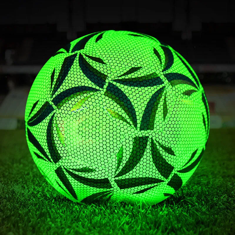 Glow-In-The-Dark Soccer ball Football  - Training Ball Sizes 4/5