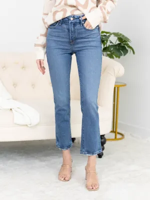 Good American Soft Tech Silkie Deep V Straight