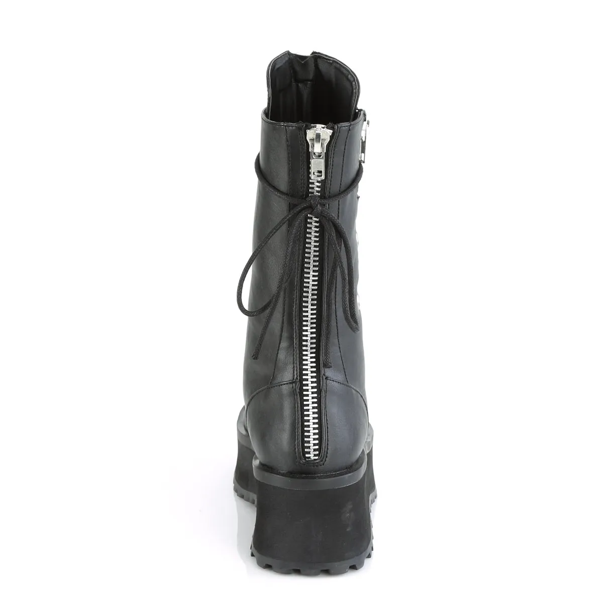 GRAVEDIGGER-14  Black Vegan Leather