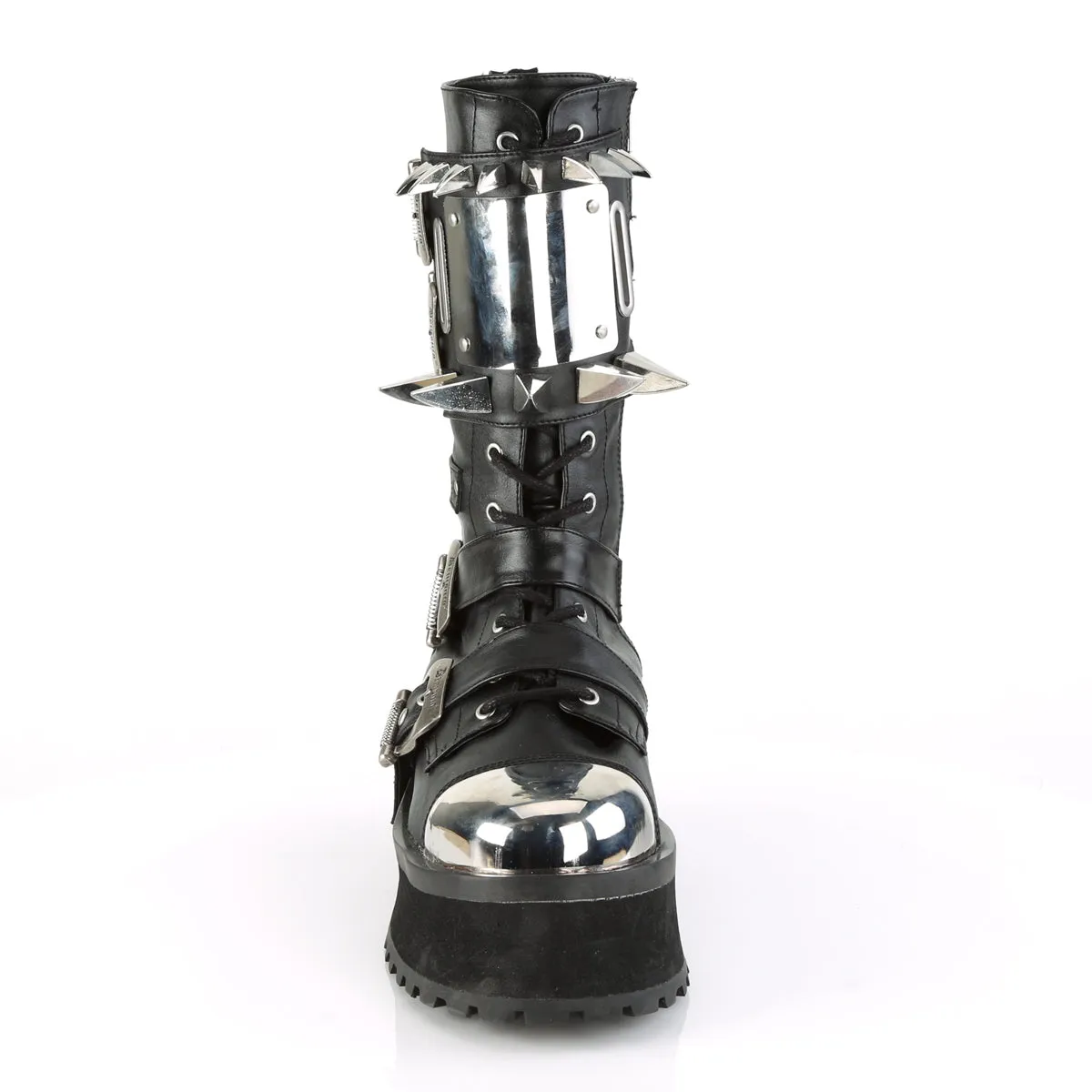 GRAVEDIGGER-250  Black Vegan Leather