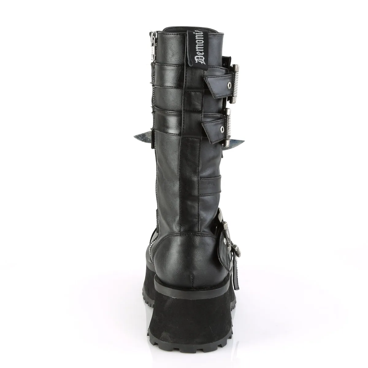 GRAVEDIGGER-250  Black Vegan Leather