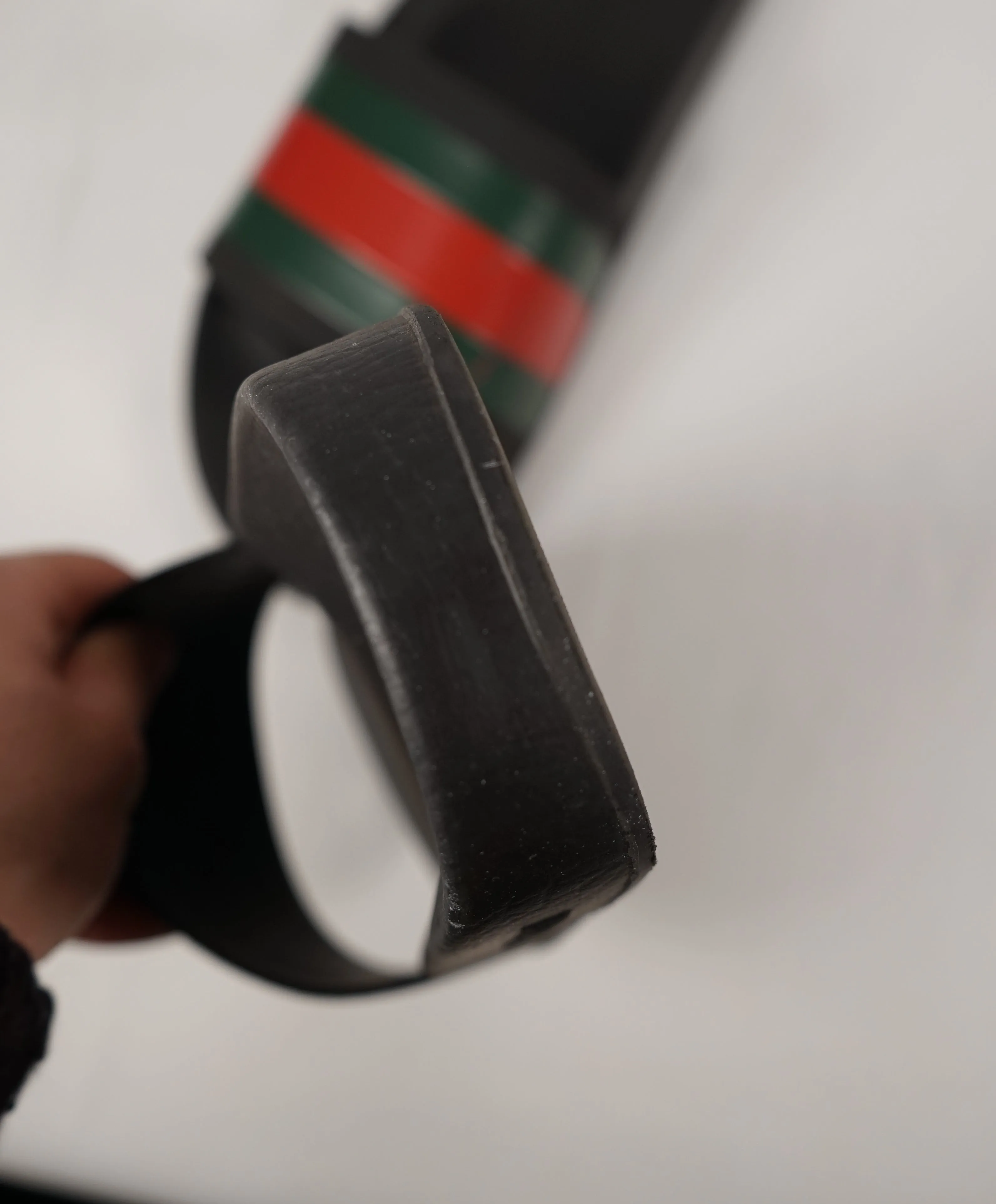 GUCCI - Iconic Green & Red Stripe Slides "72" Slippers - 11