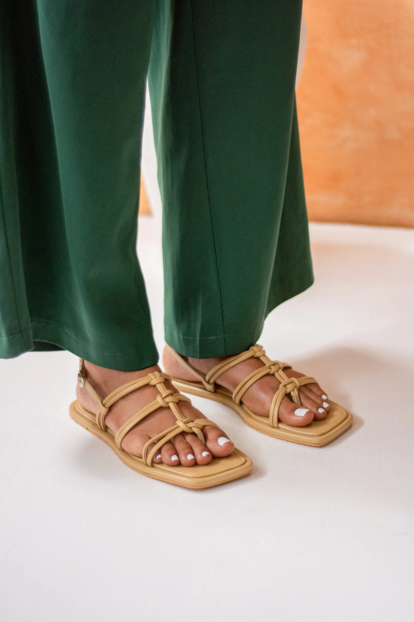 Hana Knotted Flats