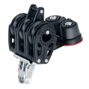 Harken 29mm Triple Carbo Block With Becket and Cam Cleat - 347