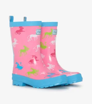 Hatley Mystical Unicorn Shiny Rain Boots