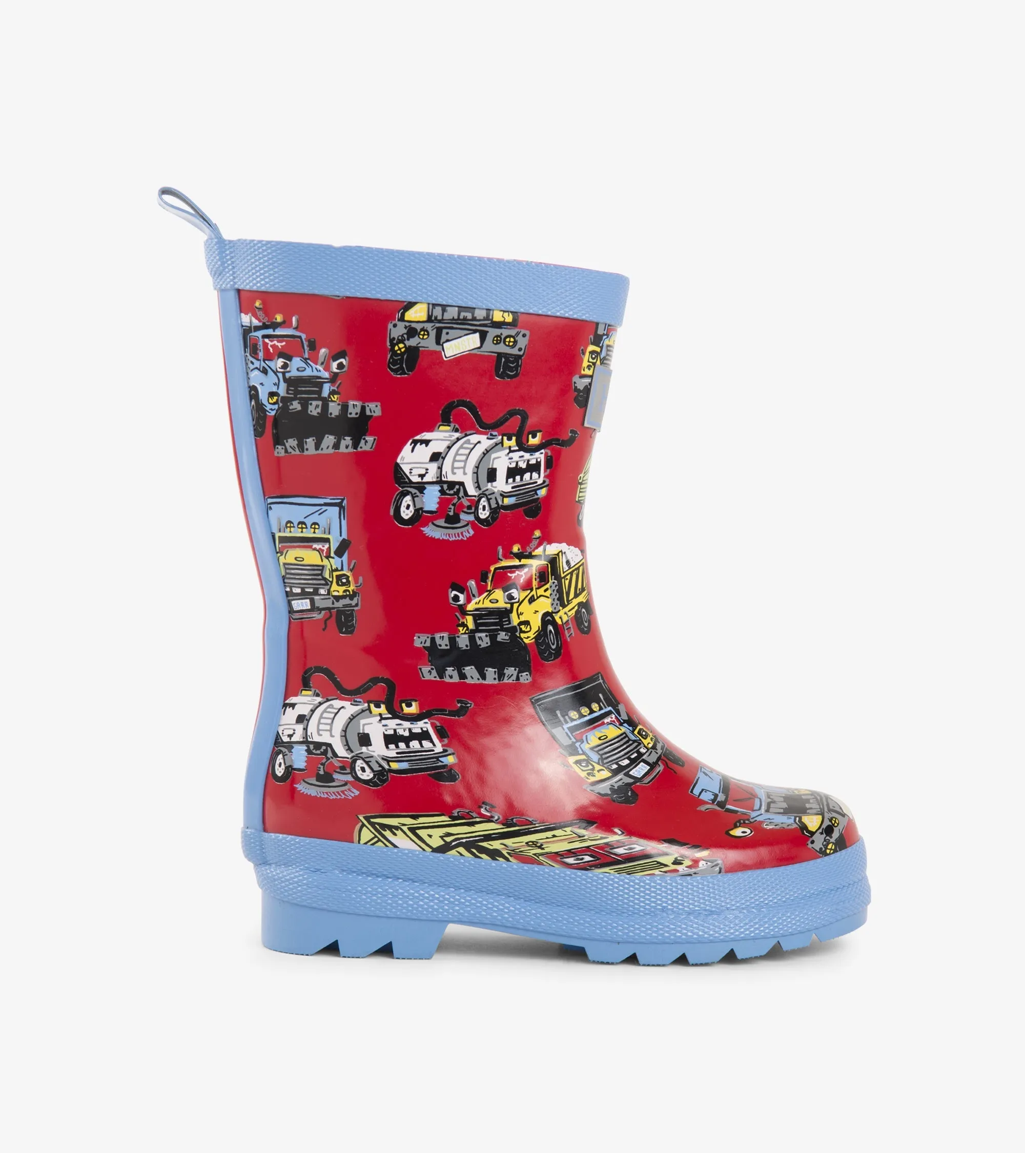 Hatley Rain Boots Monster Truck Red