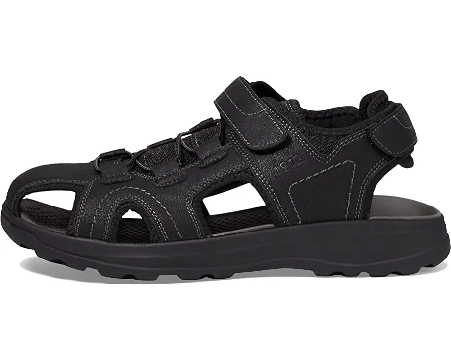 Huck Sport Closed Toe Fisherman Sandal Nunn Bush, black