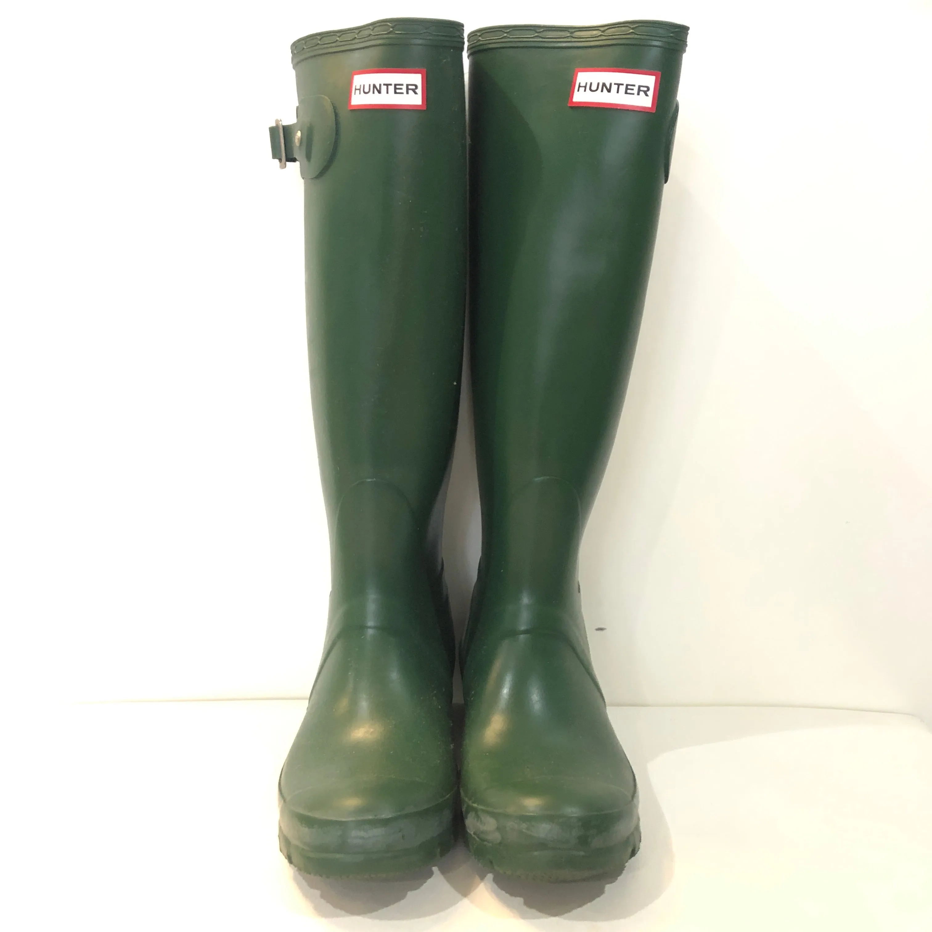 HUNTER BOOTS Hunter Green Original Tall Rain Boot Size 6