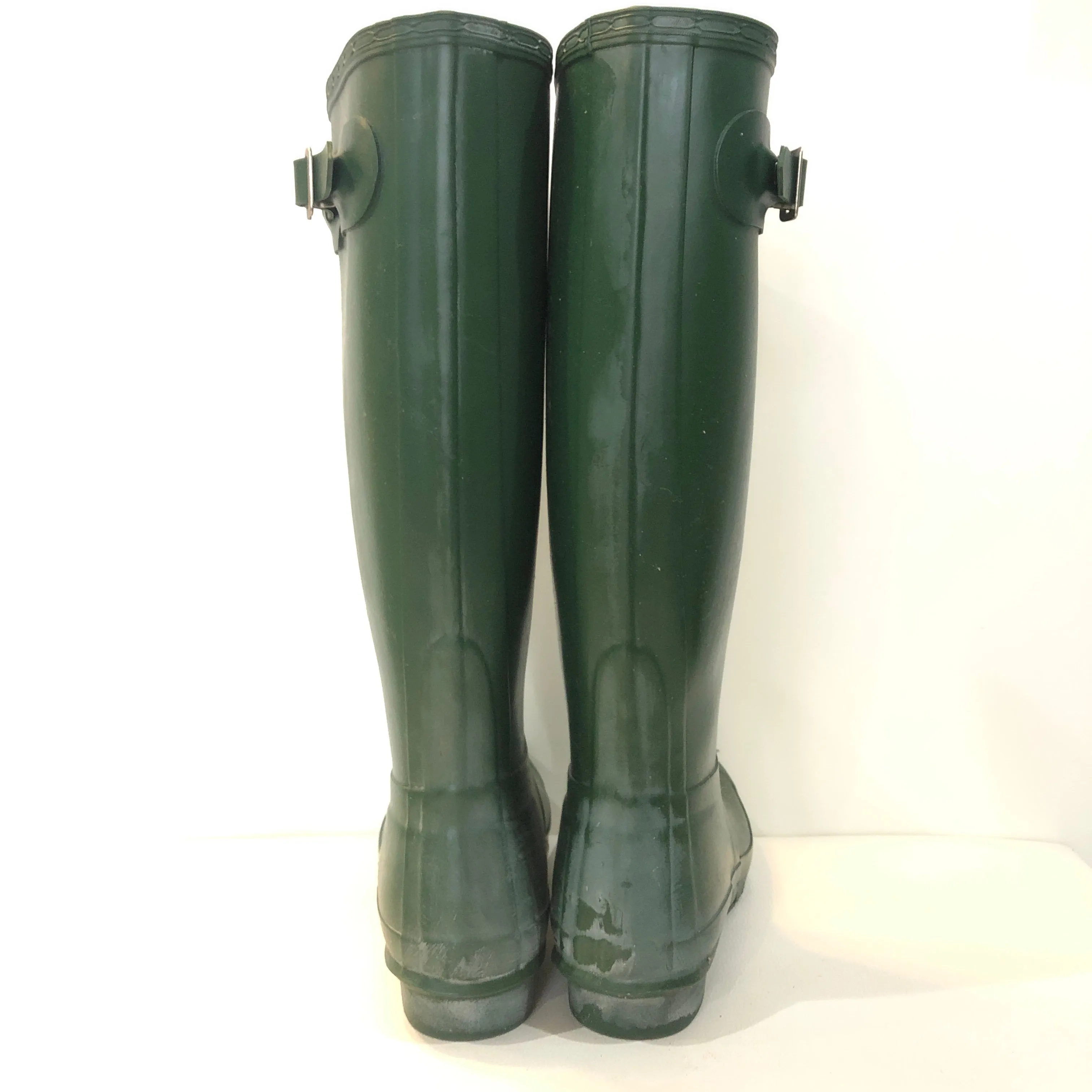 HUNTER BOOTS Hunter Green Original Tall Rain Boot Size 6