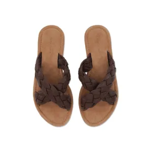 Ilse Jacobsen Leather Sandal - Bison