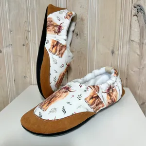 JadyLadys  Slip on shoe - Highland Cow