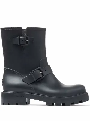 Jimmy Choo Yael flat rain boots