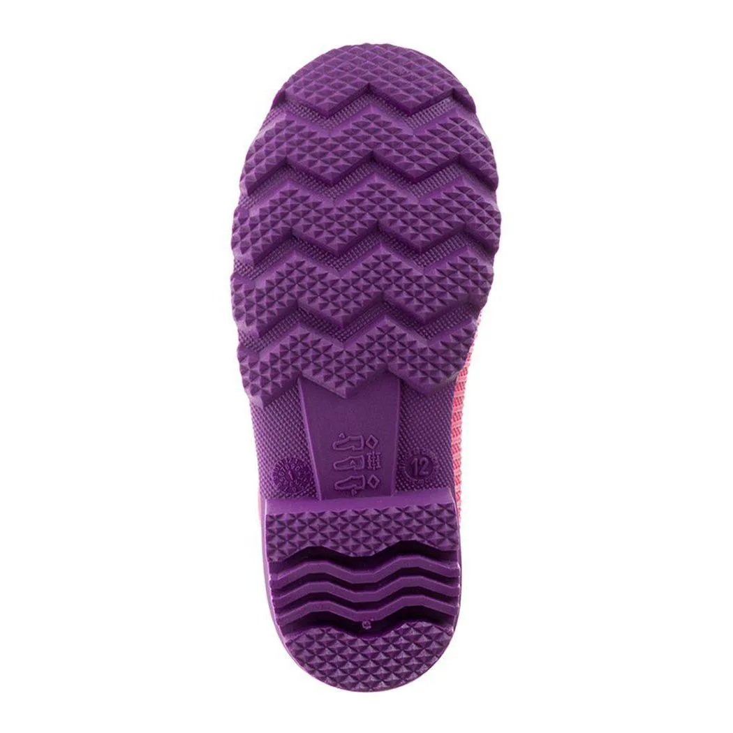Kamik Stomp Rain Boot - Pink/Purple