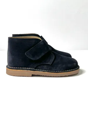 Kids Classic Suede Desert Boot with Velcro Strap
