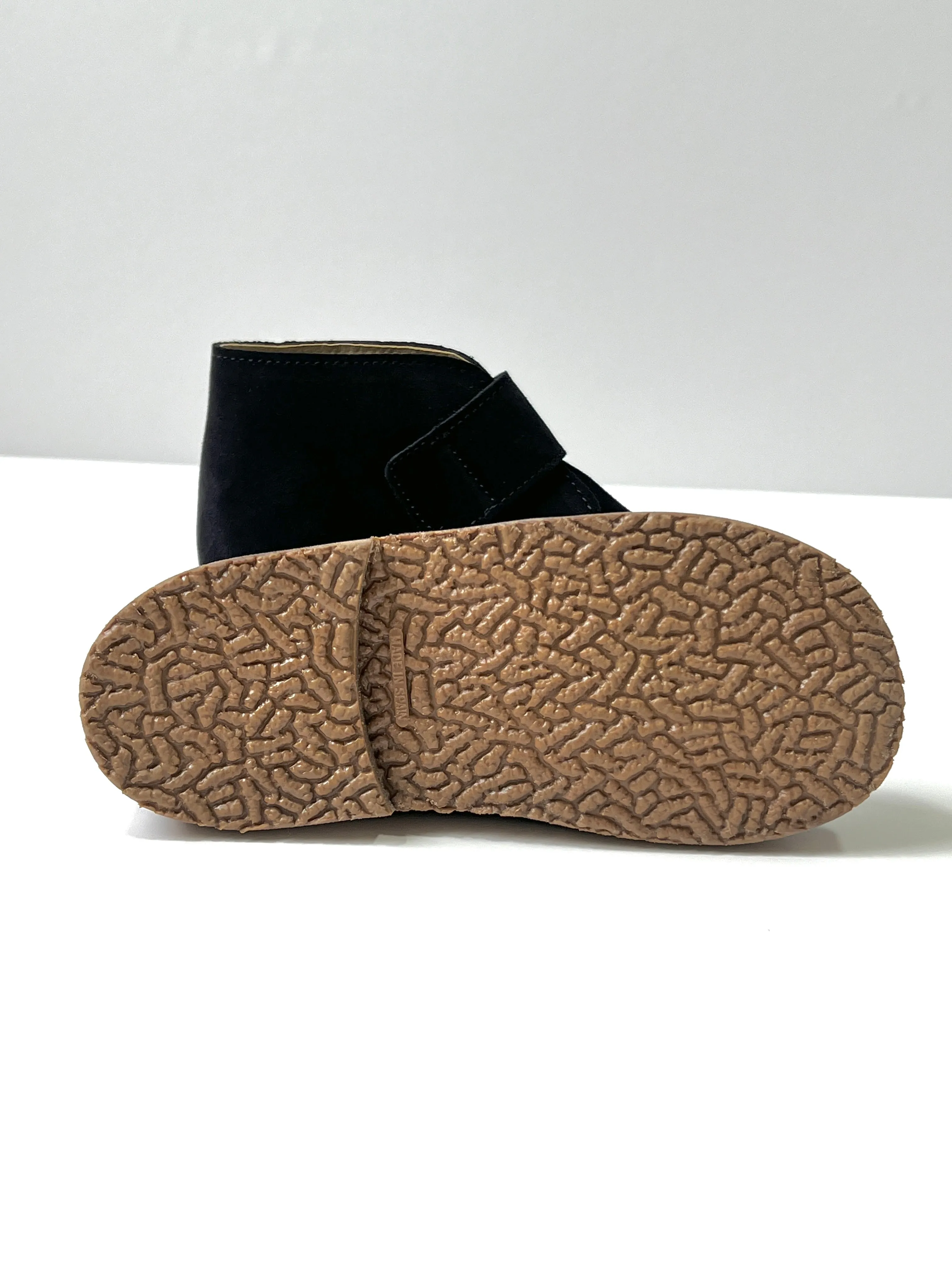 Kids Classic Suede Desert Boot with Velcro Strap