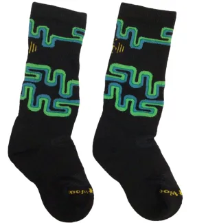 Kid's Wintersport Over the calf Wool Socks