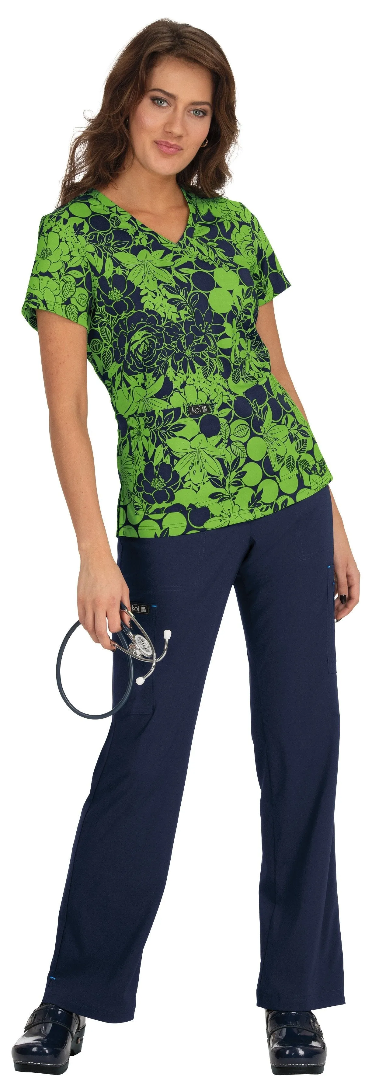 Koi Scrub Top Prints Clearance Sale