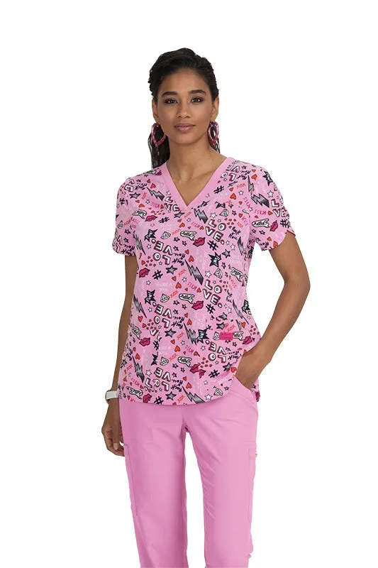 Koi Scrub Top Prints Clearance Sale