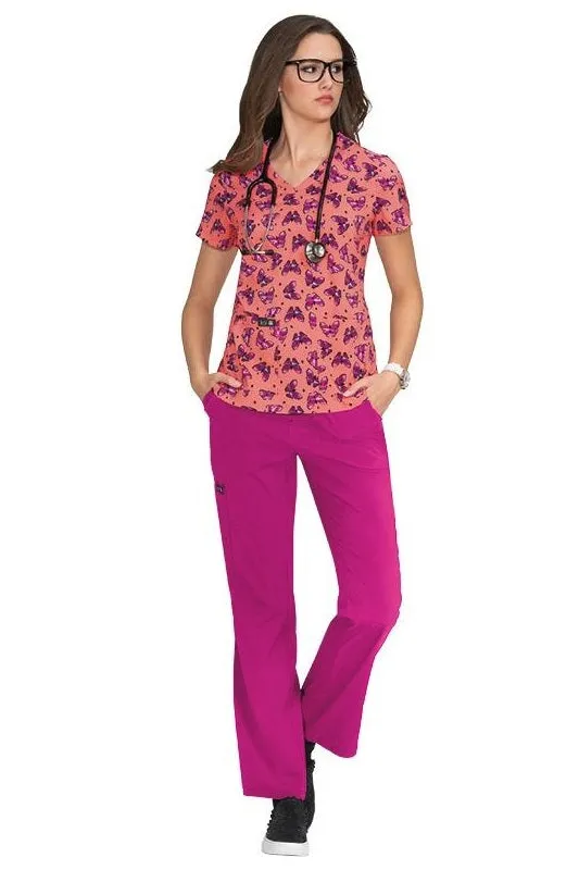 Koi Scrub Top Prints Clearance Sale
