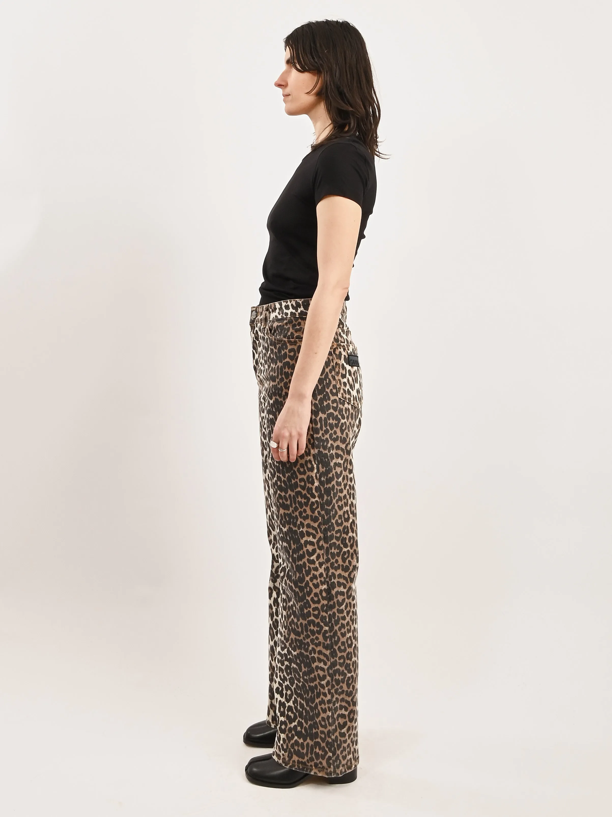 Leopard Print Denim Izey