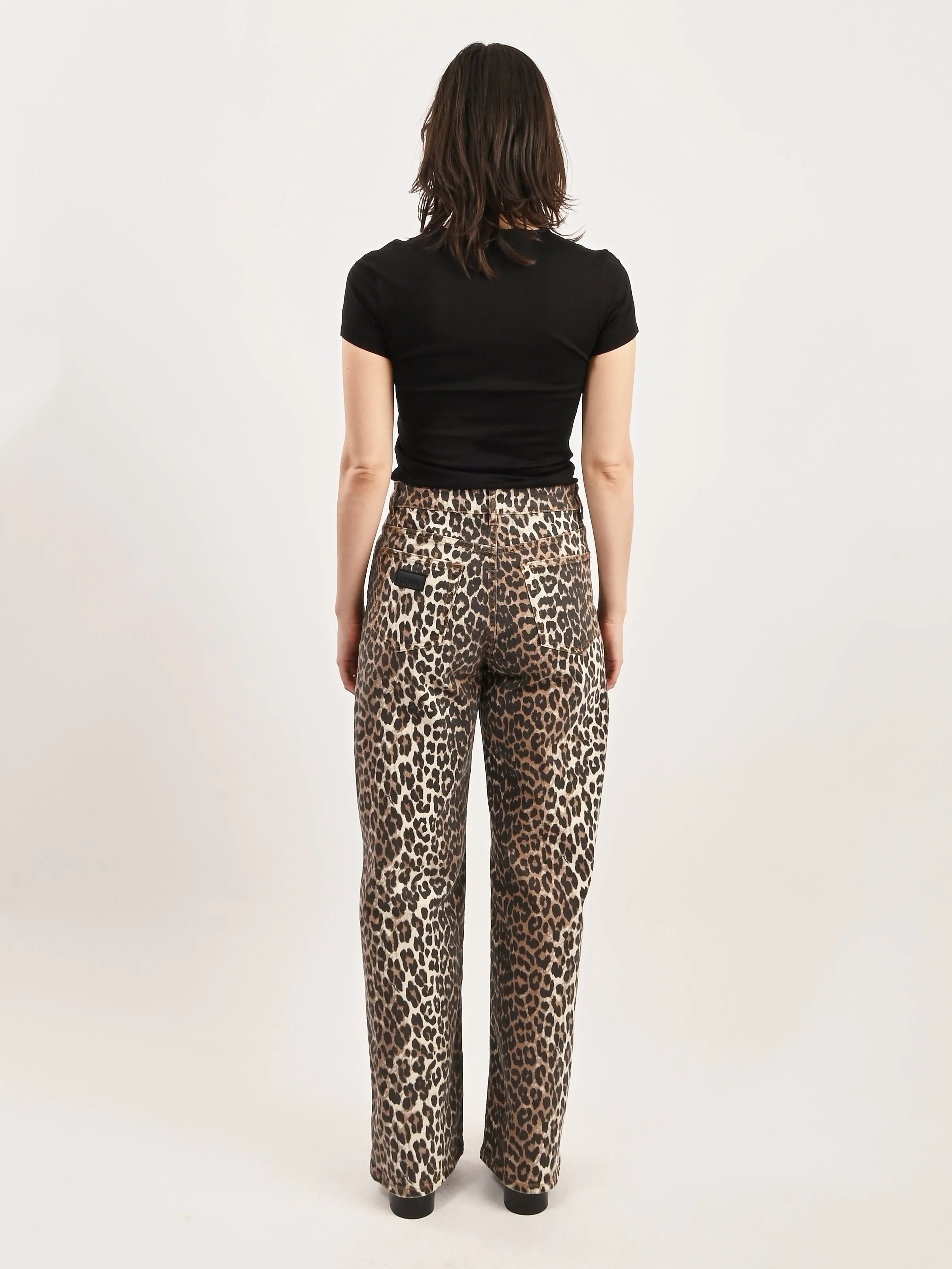 Leopard Print Denim Izey
