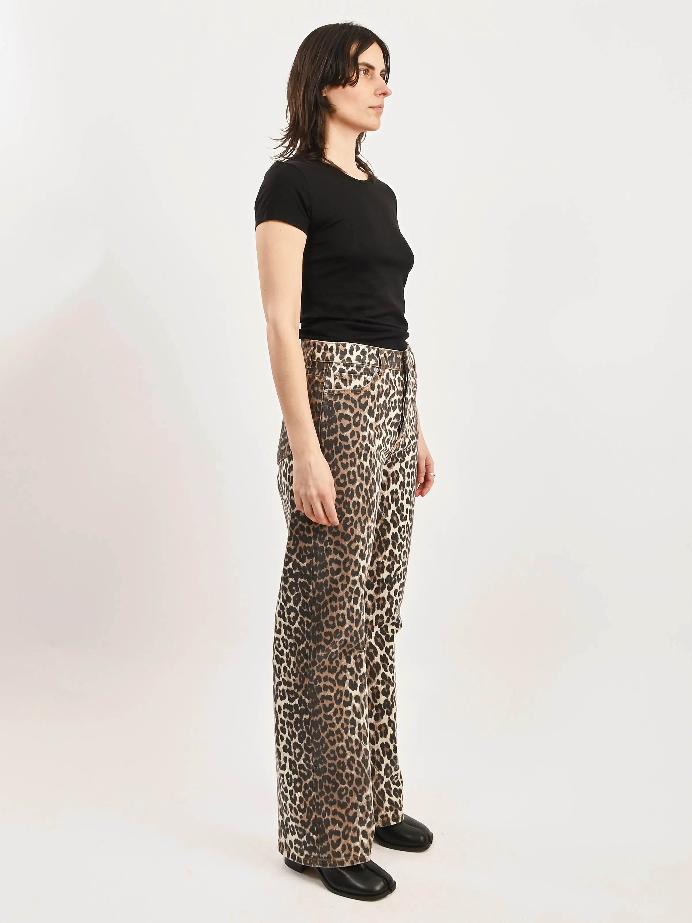Leopard Print Denim Izey