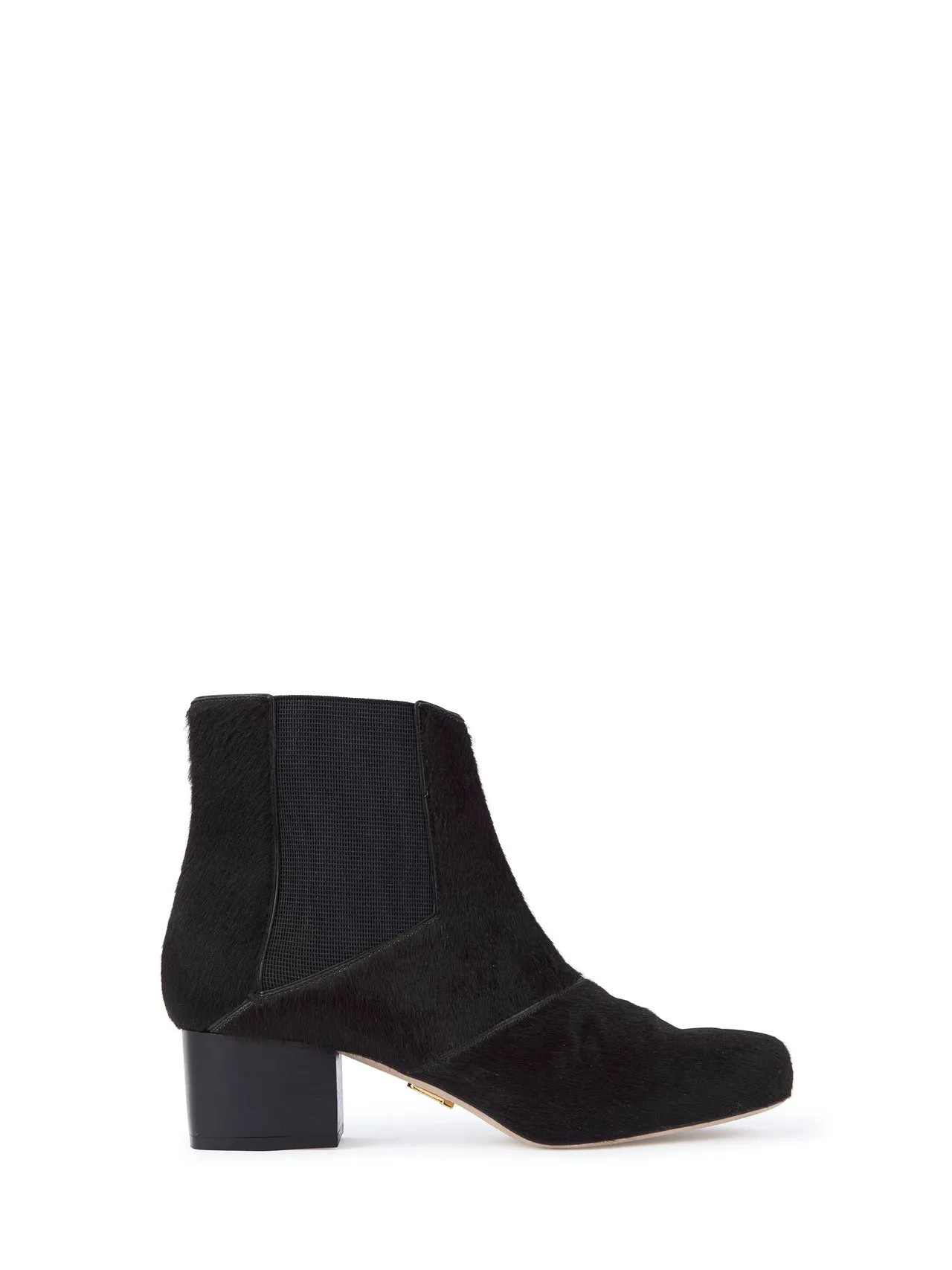 MAIYET Women's Jane Pony Hair Mid-Heel Boots $795 NEW