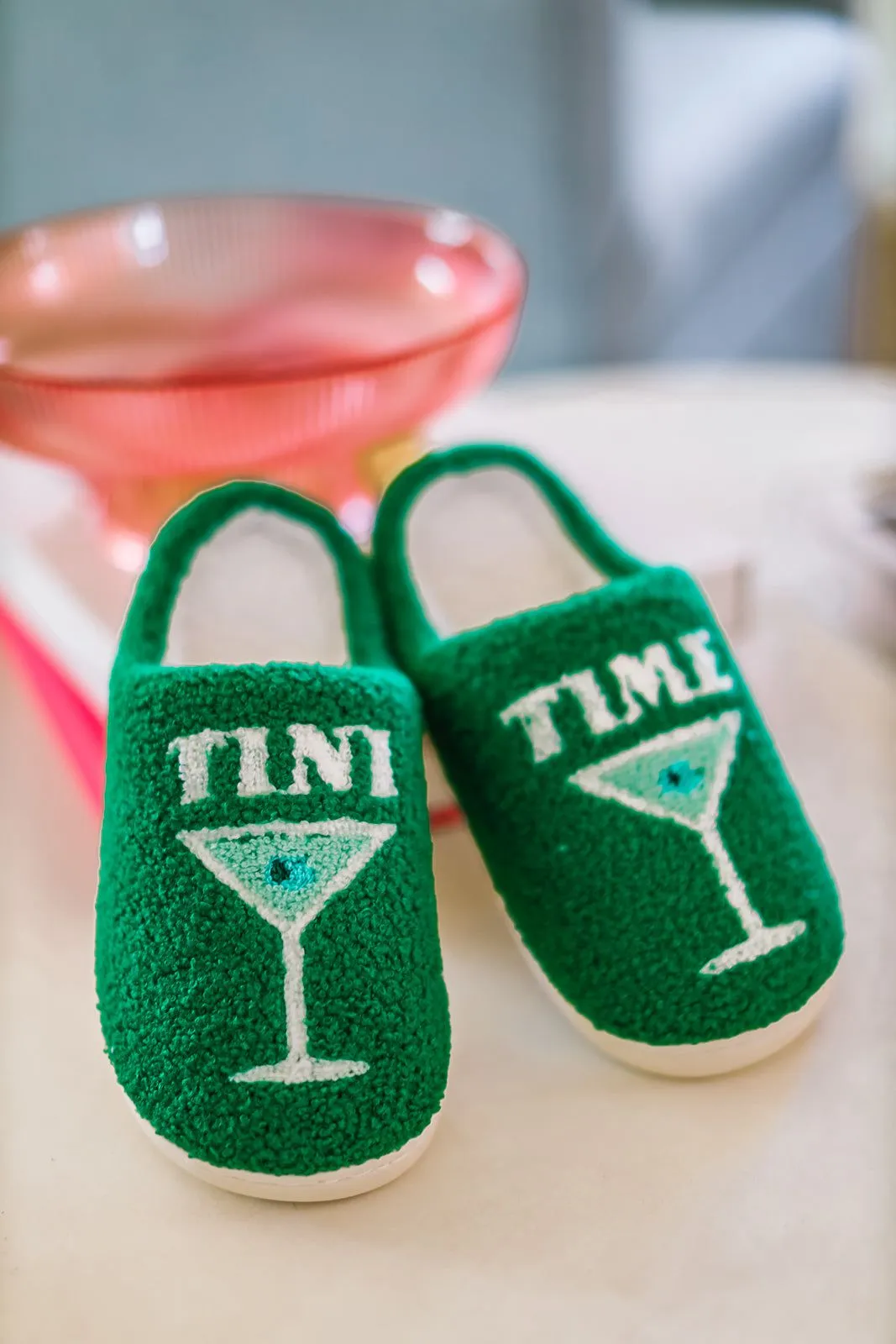 Martini Slippers - Green