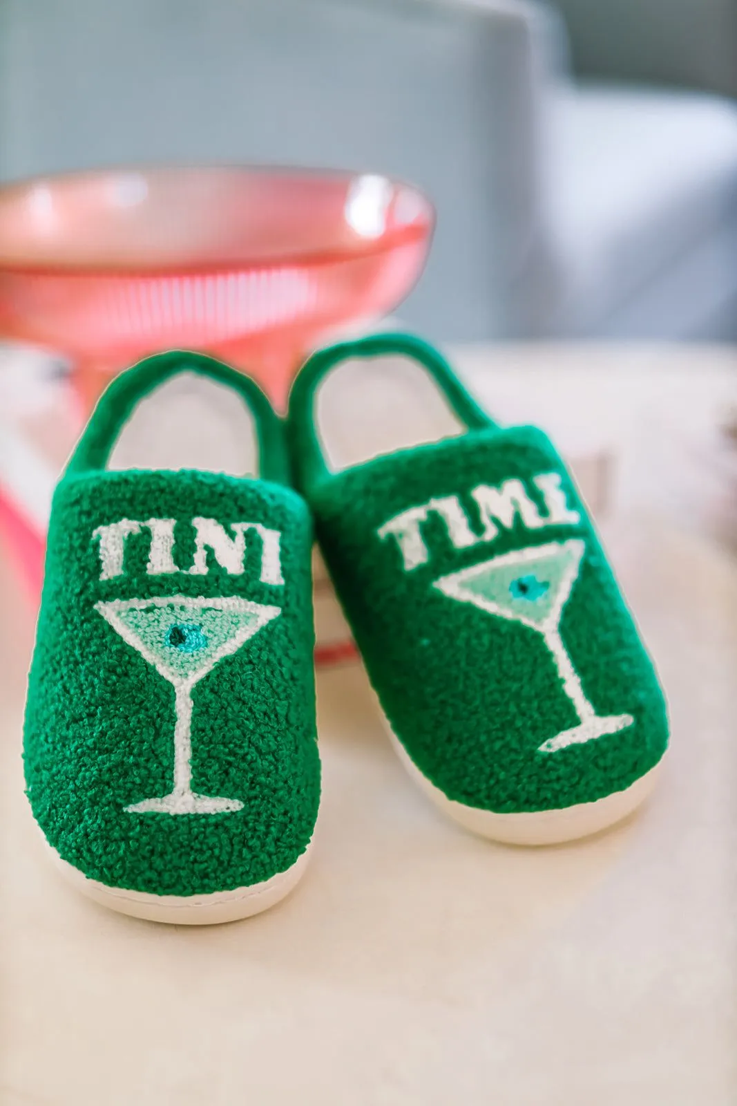 Martini Slippers - Green