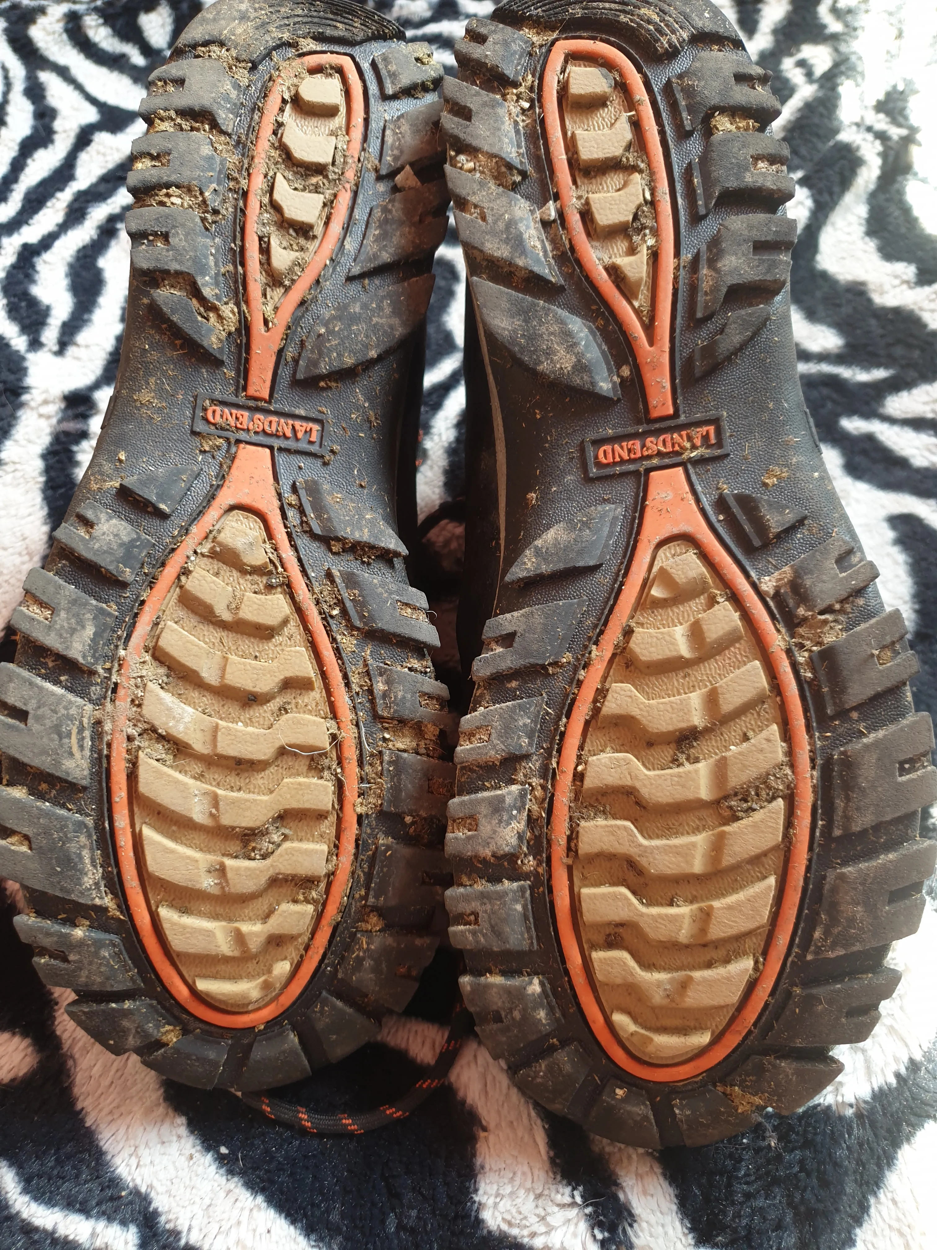 Mens lands end walking boots size 9.5 FREE POSTAGE ✅