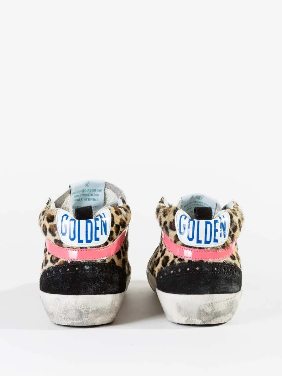 mid star sneaker - horsy leather