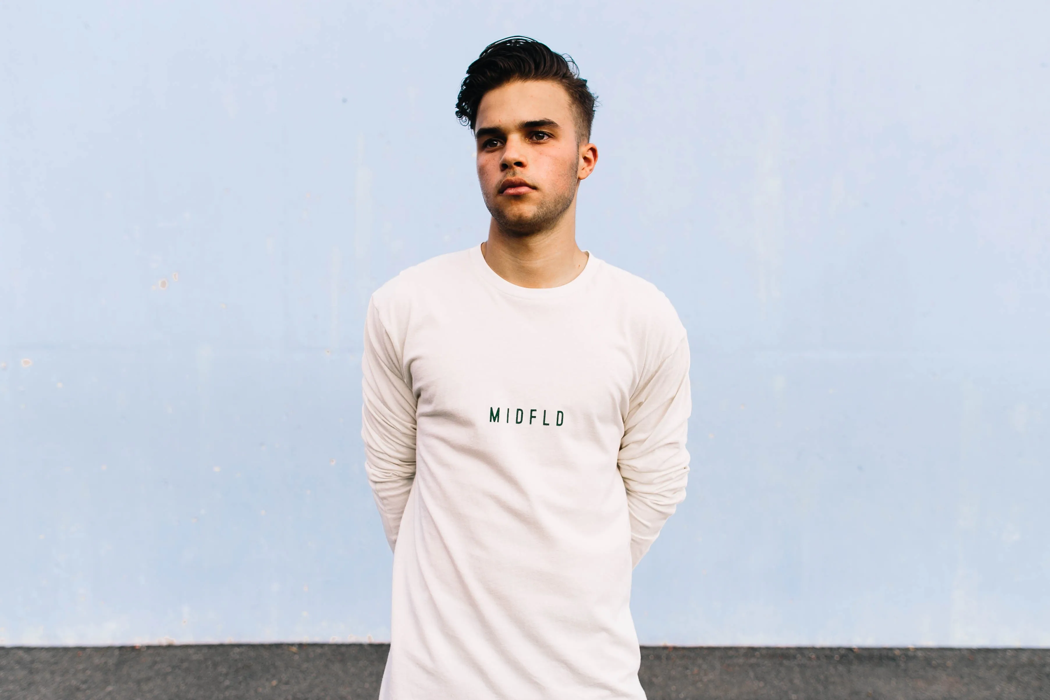 MIDFLD Sumi Long Sleeve T-Shirt - Natural