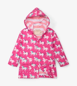 Mystical Unicorns Colour Changing Raincoat