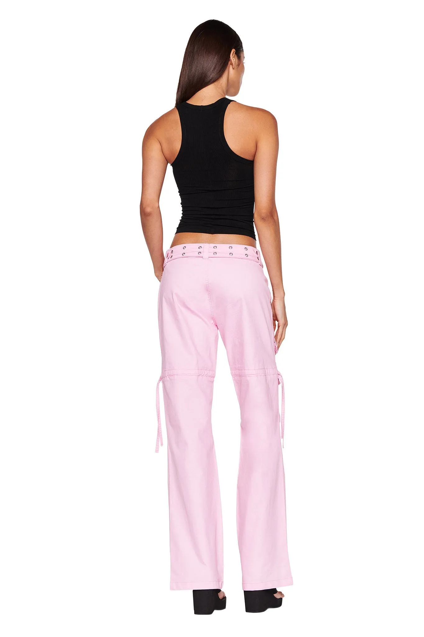 NAIMA CARGO PANT - PINK BABY