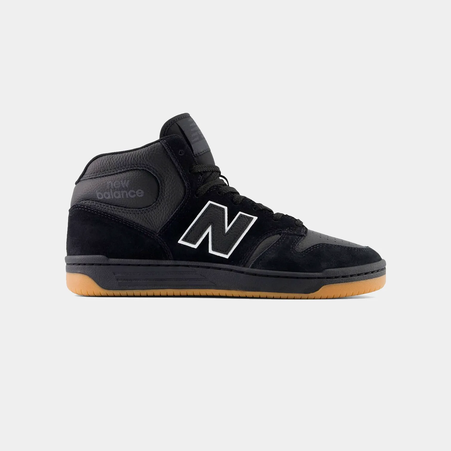 NEW BALANCE 480 HI - BLACK/GUM