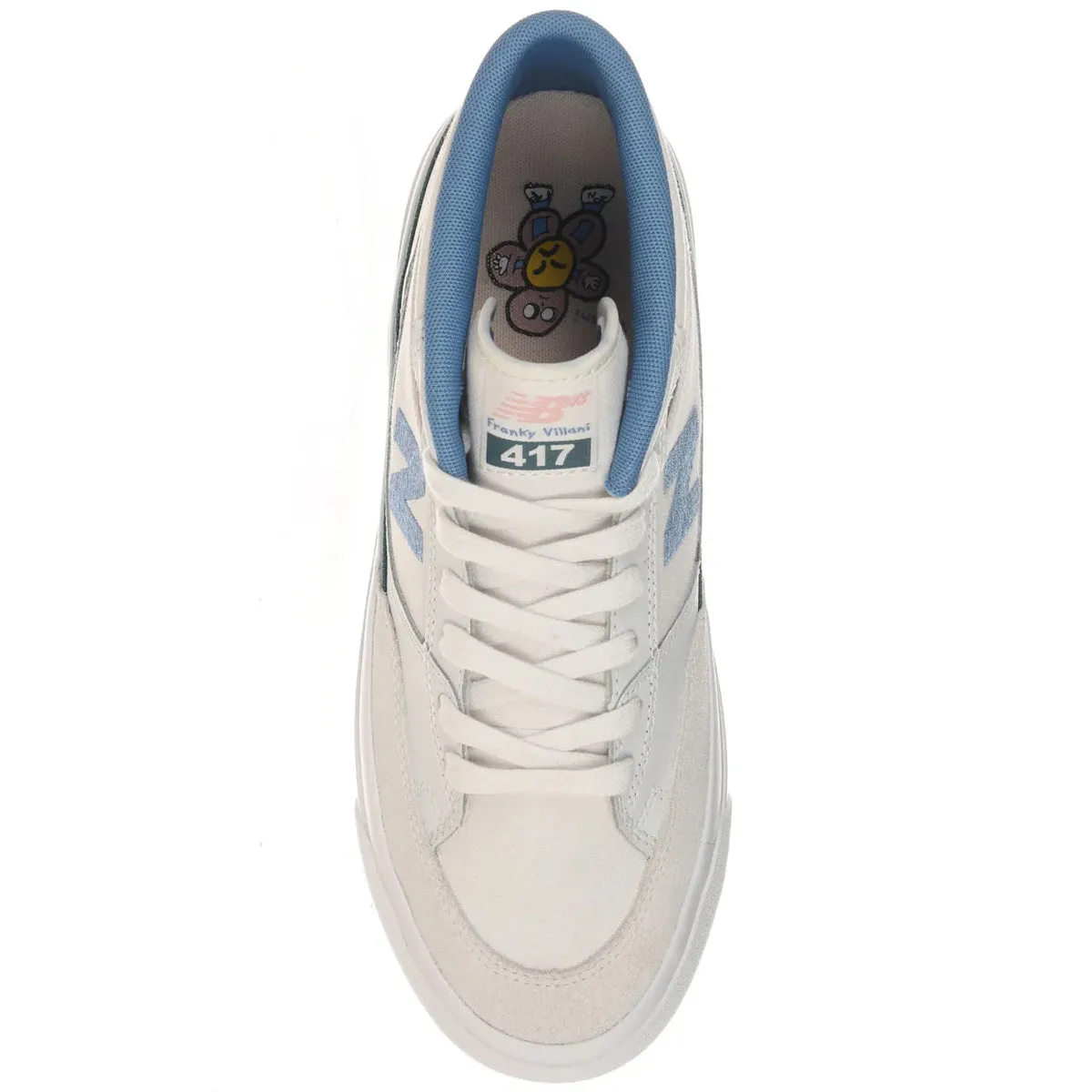 New Balance - Franky Villani 417 Shoes White/Baby Blue