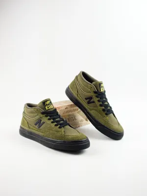 New Balance Numeric - Frankie Villani's 417's OJU Mid  - Dark Moss / Black Pro Skate Shoe